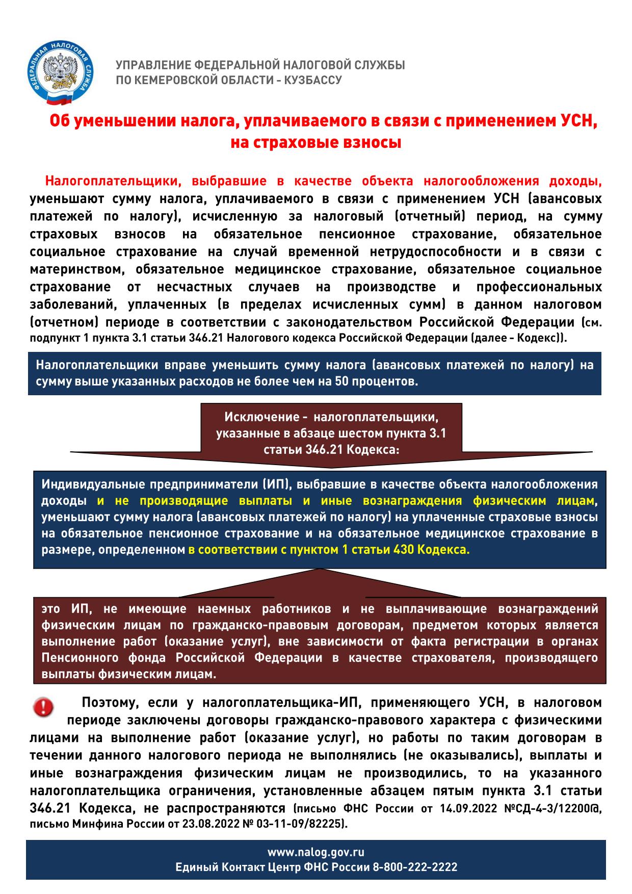 листовка УСН